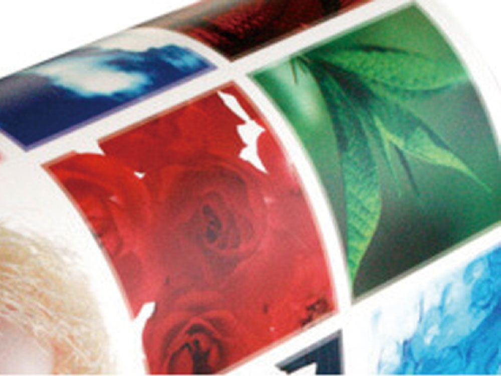 看板のマットラミネート